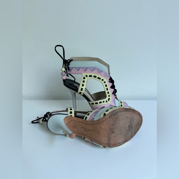 Sophia Webster Pastel Stilleto Sandals in EU 40 - Fits like US 9/9.5 - Picture 5 of 5